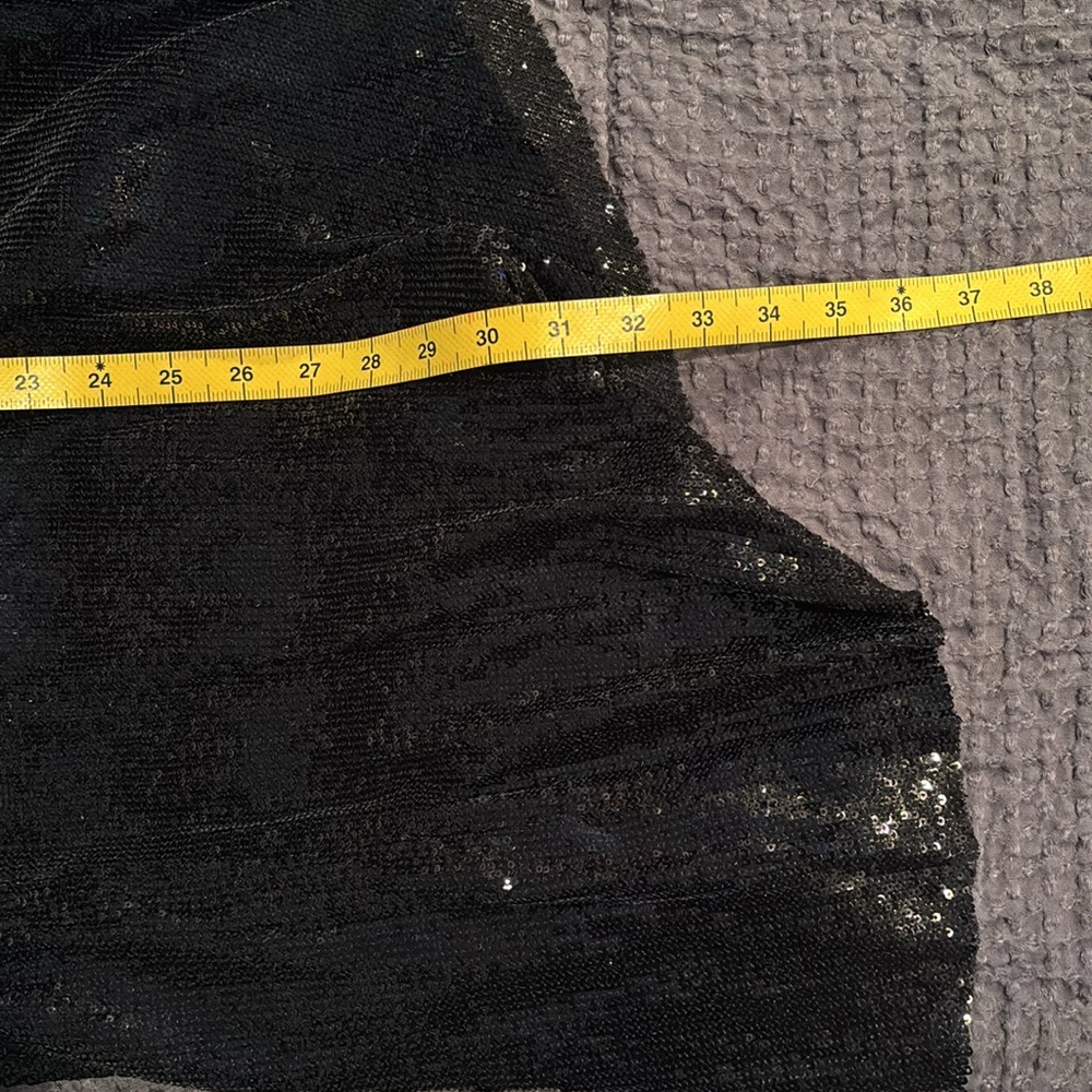 A.L.C. Tori asymmetric pleated sequined tulle midi skirt sz 2 NWT - Picture 9 of 13